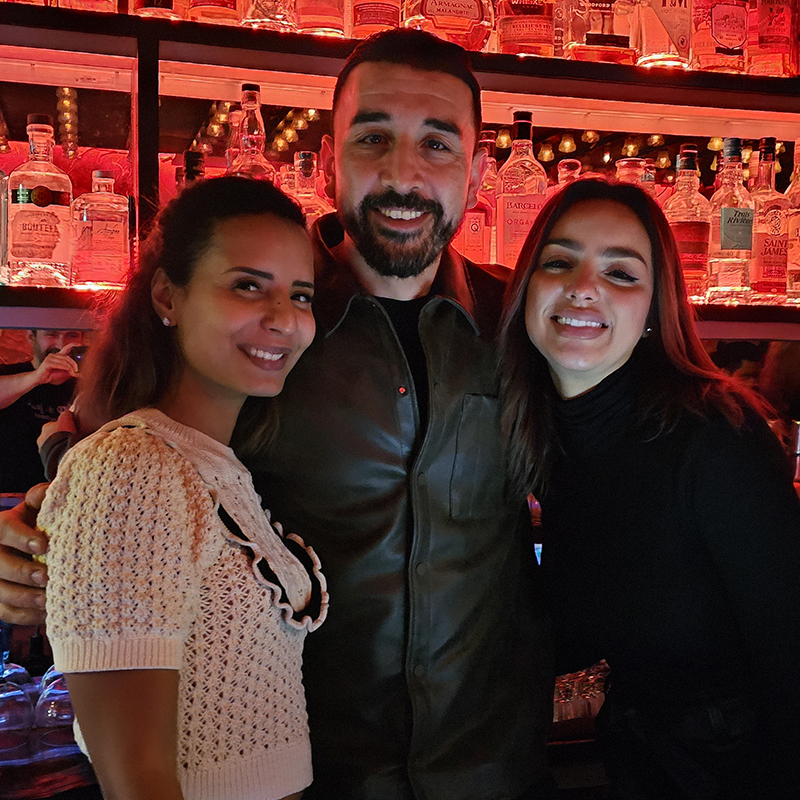 l'équipe du Charlotte Club à Paris